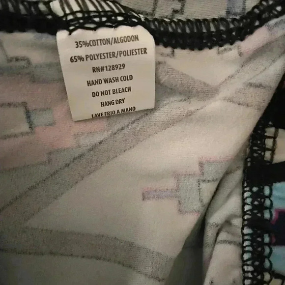 Fancy Fans Leggings S NWT - Picture 3 of 3
